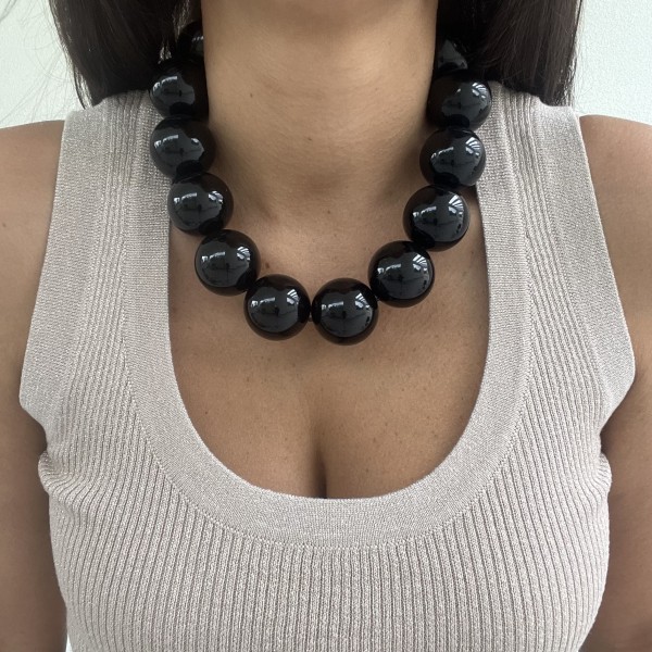 collana Agata Black