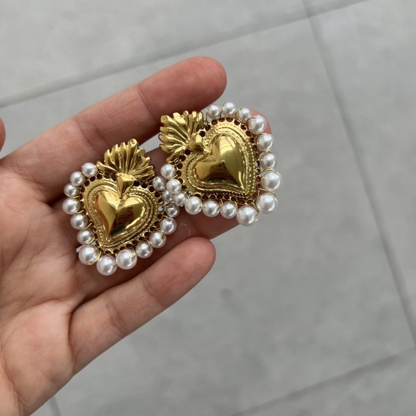 orecchini sacro cuore