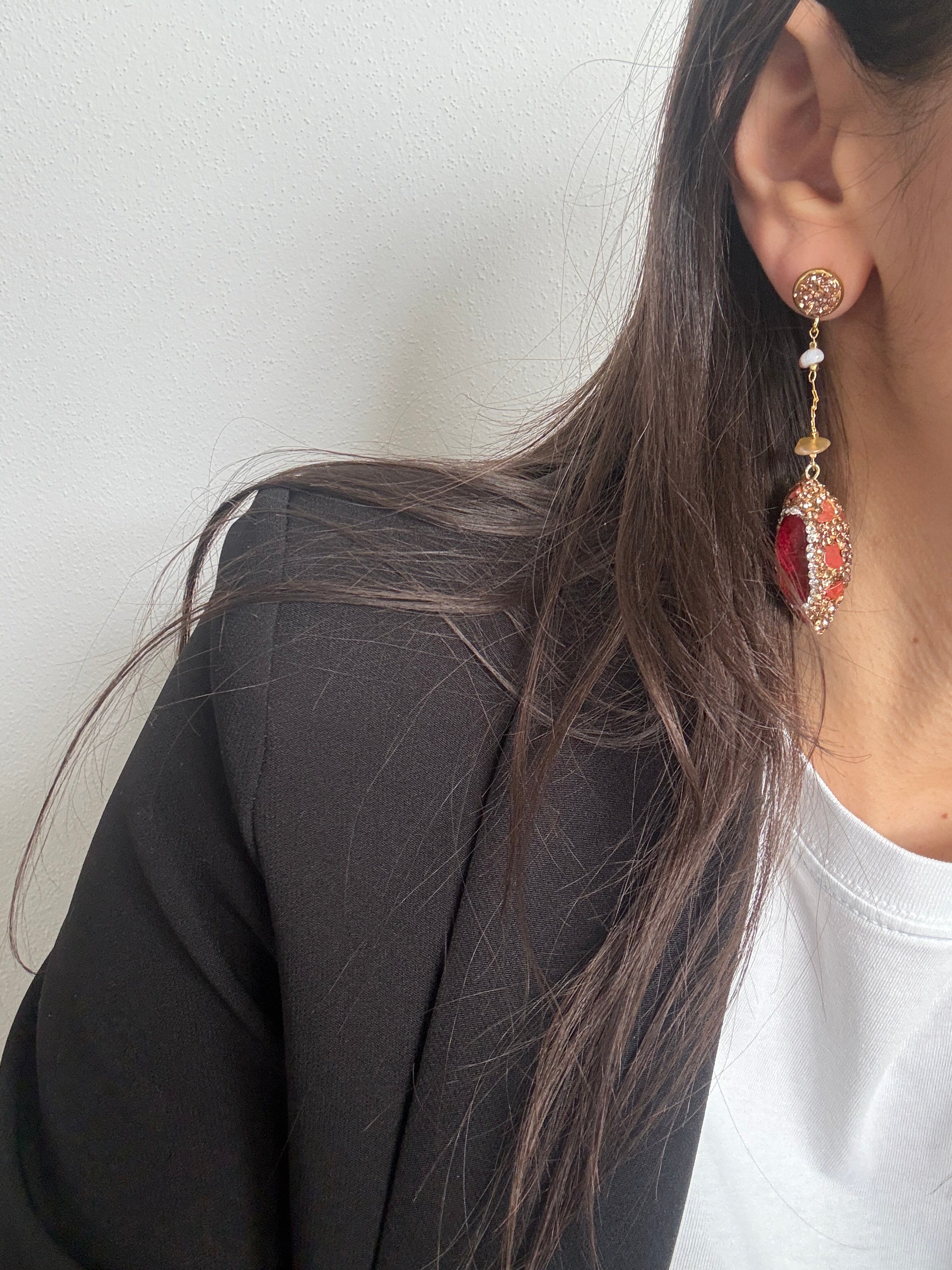 GOCCE DI PIETRE ROSSE