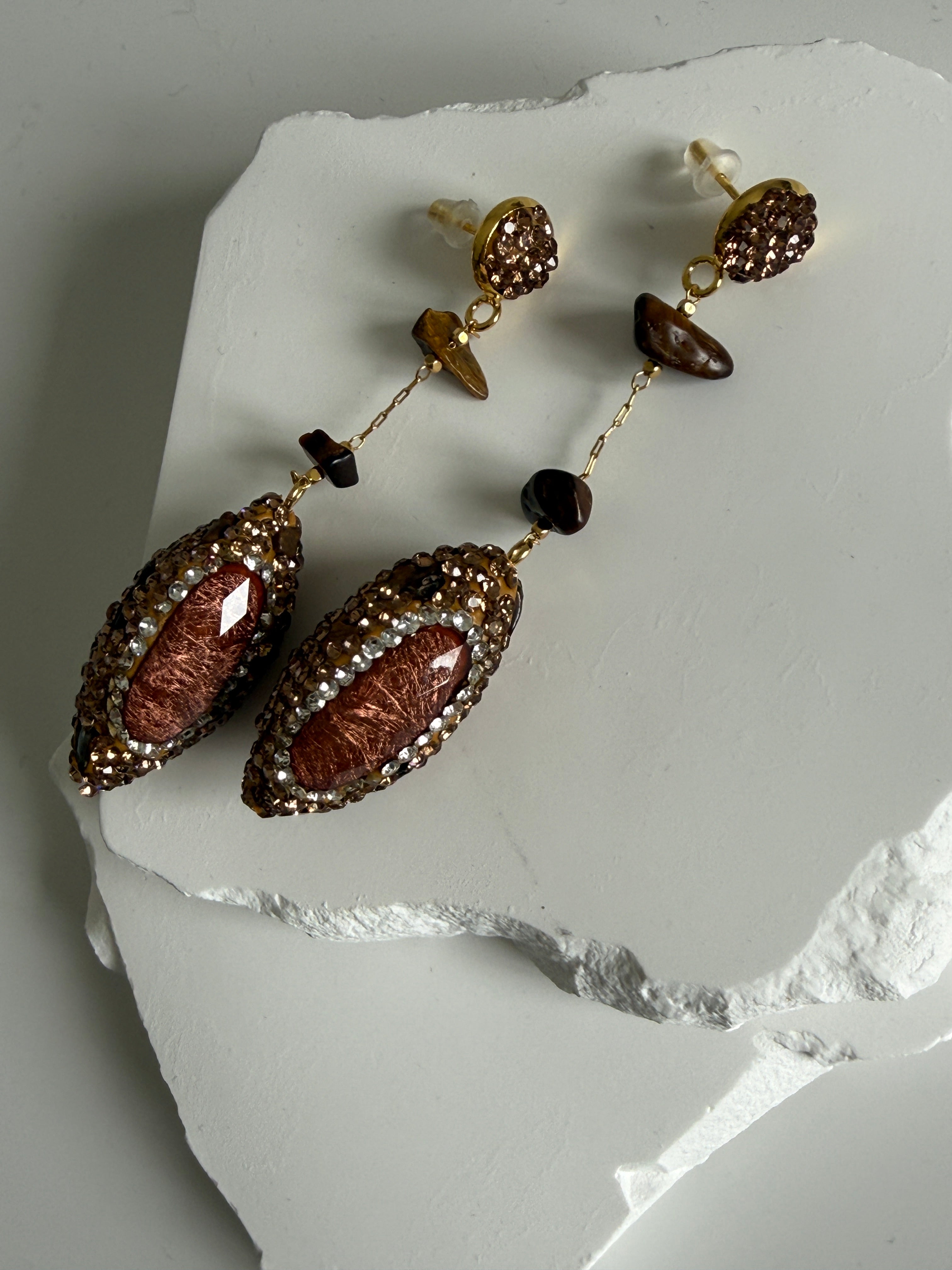 GOCCE DI PIETRE CARAMELLO